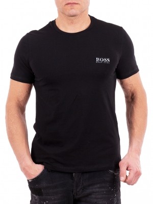 Camisa negra hugo boss sale