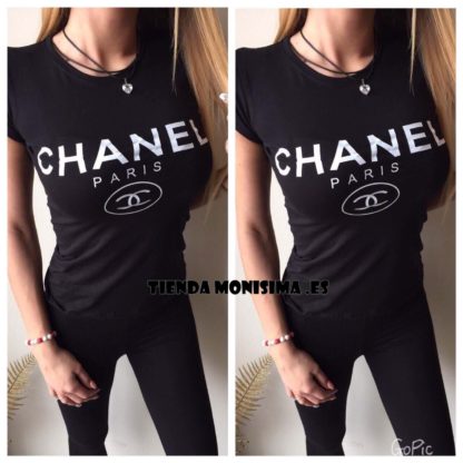 Conjunto Chanel , camiseta y leggins