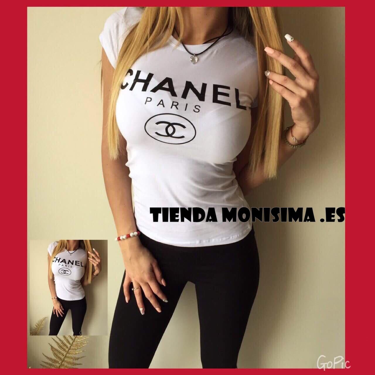Conjunto Chanel , camiseta y leggins