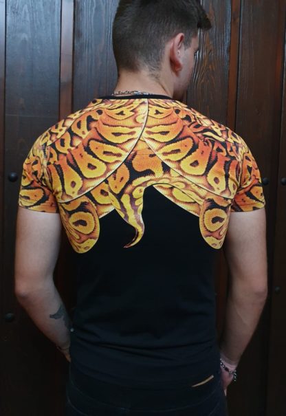 Camiseta Philipp Plein amarilla, espalda